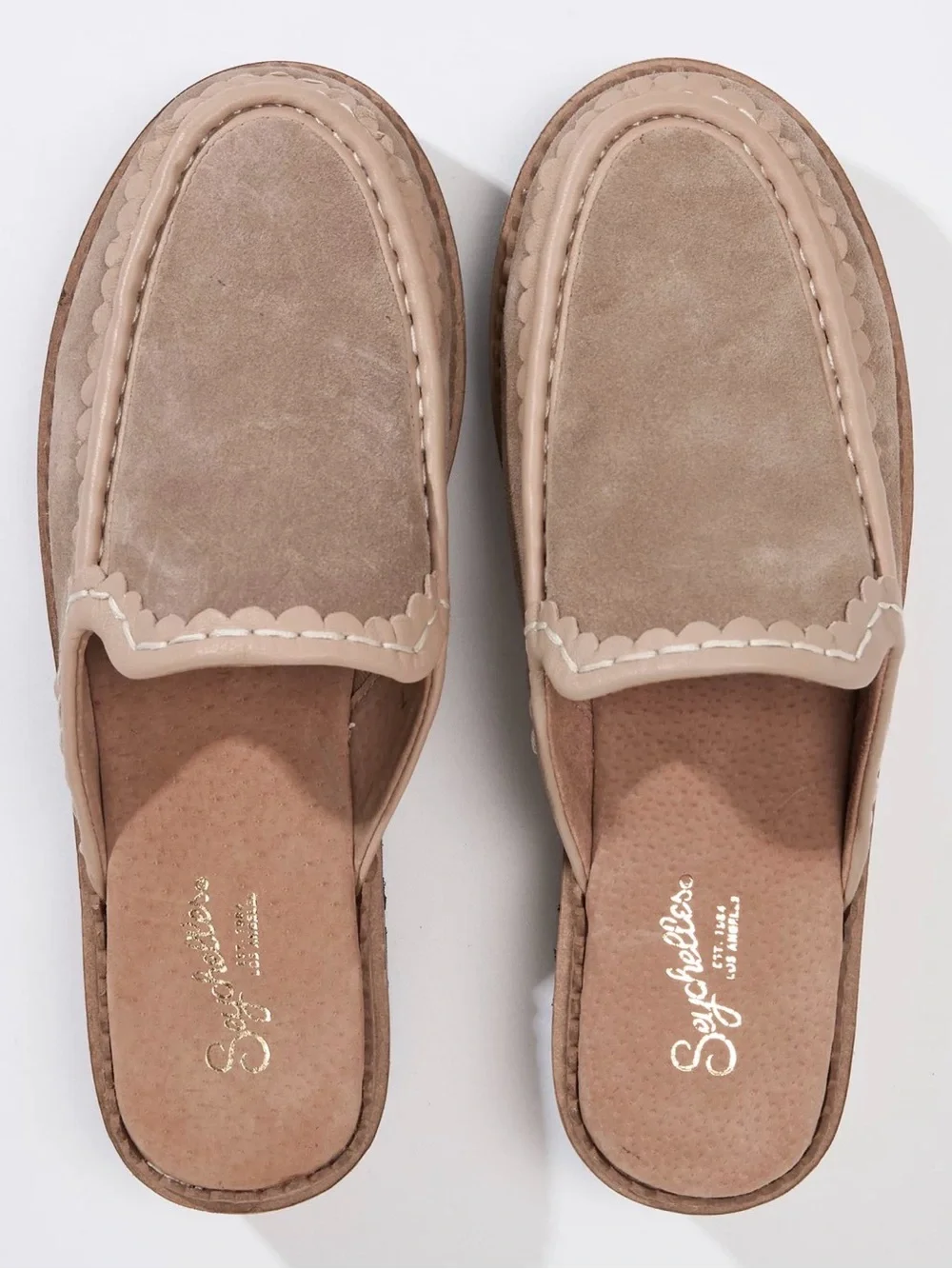 Seychelles Stand Tall Clog Taupe Sz 9 - Picture 2 of 13